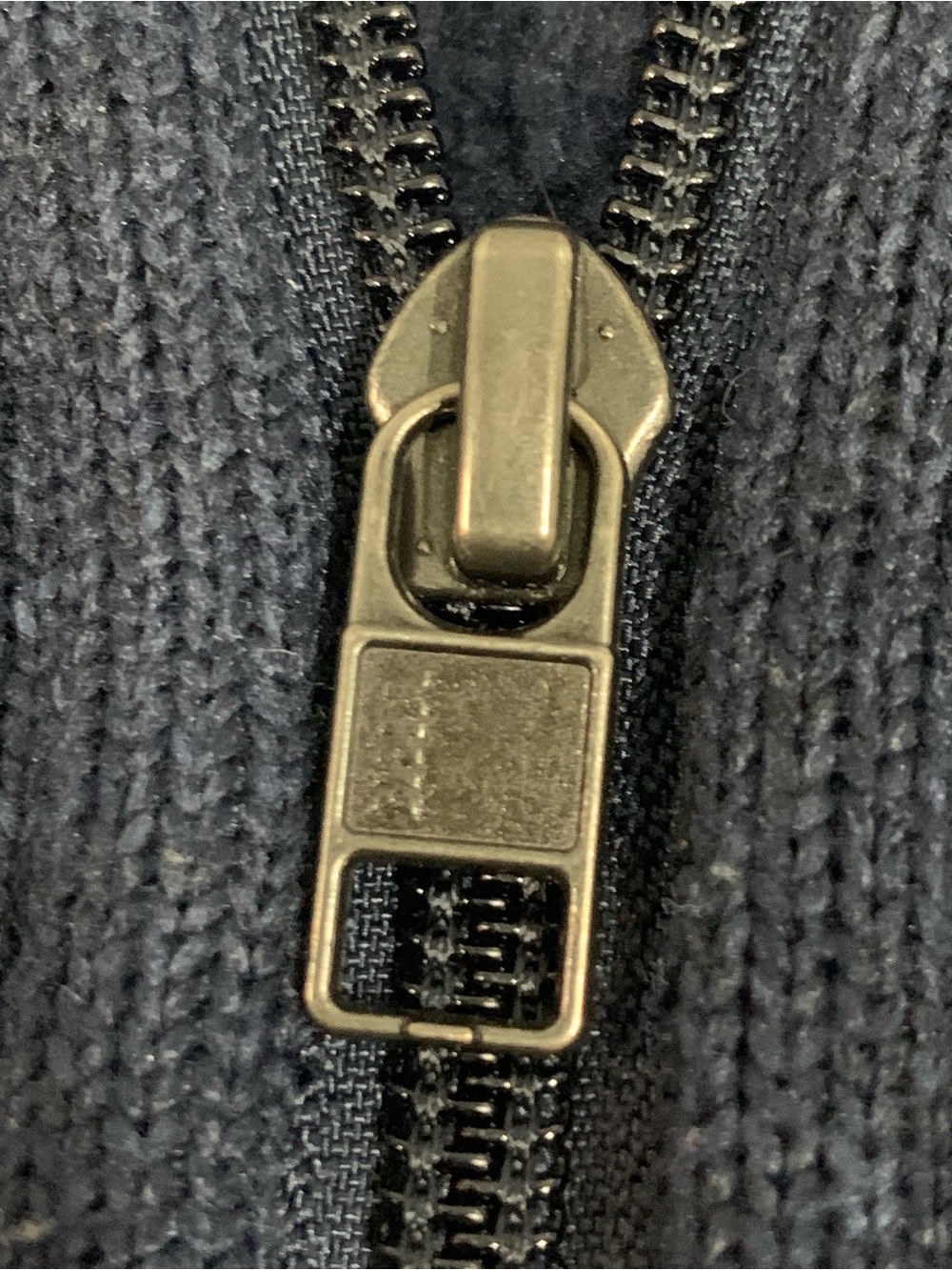 Patagonia Navy Blue Knit Patch Vest with Multicolor Logo - Picture 3 of 8